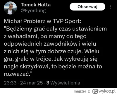 majzter - #mecz xD niebywałe, chłop jest zdecydowanie w topce najsłabszych selekcjone...