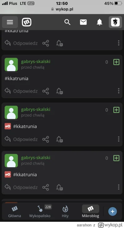 a.....n - ** Wzywam władze serwisu, a w szczególności @m_b, @a_s, @wykop do natychmia...