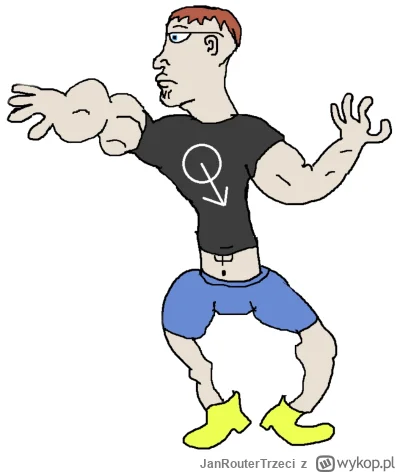 JanRouterTrzeci - przegryw chodzący na siłownię to nie #przegryw tylko failed normalc...