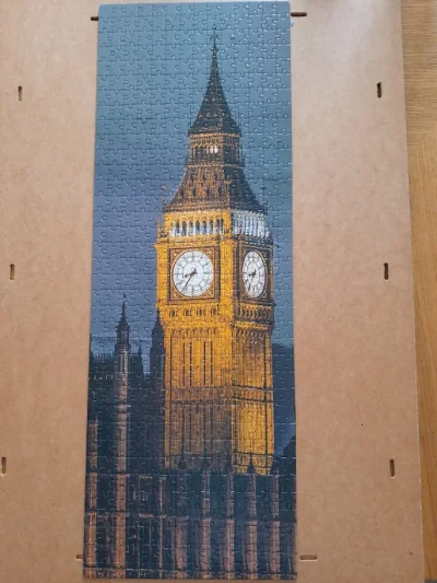 Ma_By - Clementoni 500 elementów. Fajne, szybkie #puzzle. Myślałam, że niebo będzie b...