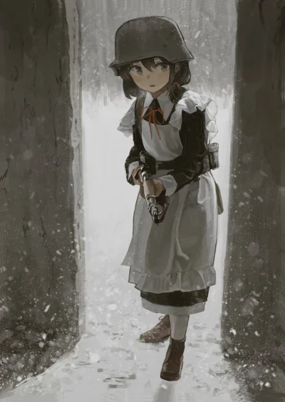 mesugaki - #anime #randomanimeshit #originalcharacter #girlsandguns #maid