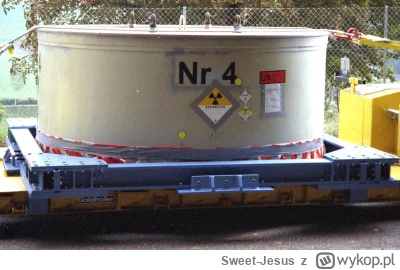 Sweet-Jesus - W takich pojemnikach wywożono większe odpady radioaktywne