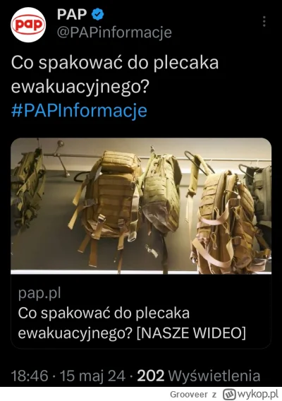 Grooveer - Skoro są już takie informacje w mass mediach to zakładają, że wojna będzie...