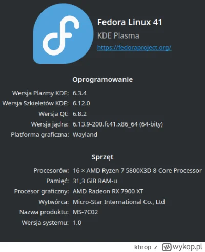 khrop - @HammerH: Bo mi gierki chodzą lepiej. Bo jest za darmo. Bo na moim kompie ins...