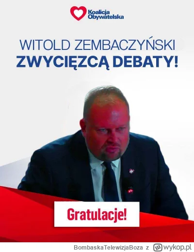 BombaskaTelewizjaBoza - Król dzisiejszej debaty.