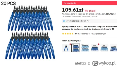 atehxx - @koniolizator: za 100zł to można mieć 20szt takich i trzymać po kilka w każd...