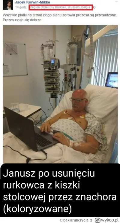 CipakKrulRzycia - #mentzen #korwin #polityka #bekazkonfederacji Unijne szpitale są dl...