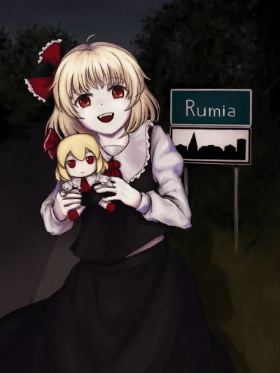 zabolek - #rumia #touhou #fumo #anime #randomanimeshit