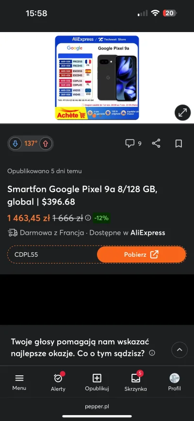 n.....8 - @odidouo1: już lepiej kupić w tej cenie używany iPhone 16 i korzystać przez...