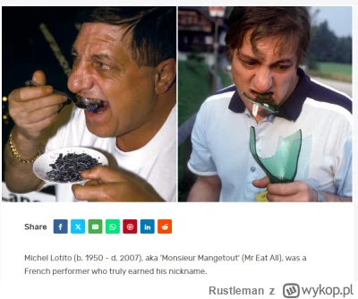 Rustleman - @Montesquieu: Autem się nie najesz. Chociaż kto was tam wie, francuskie d...