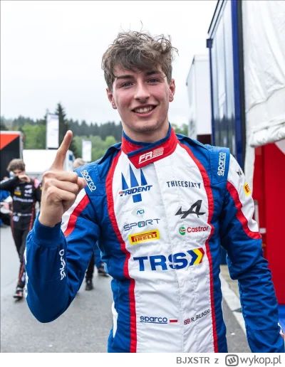 BJXSTR - Roman Biliński z Pole Position na SPA #f1234 #f1 #formulapolska #romanbilins...