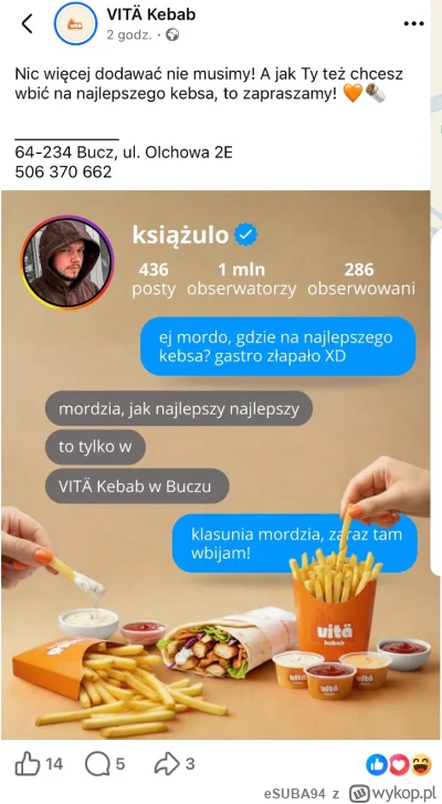 eSUBA94 - ciekawe czy w sądzie też będzie faworyzacja?

#ksiazulo #kabab #januszebizn...