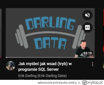 jakismadrynickpolacinsku - Jak myśleć jak wsad? ( ͡° ͜ʖ ͡°)
#heheszki #sql #youtube