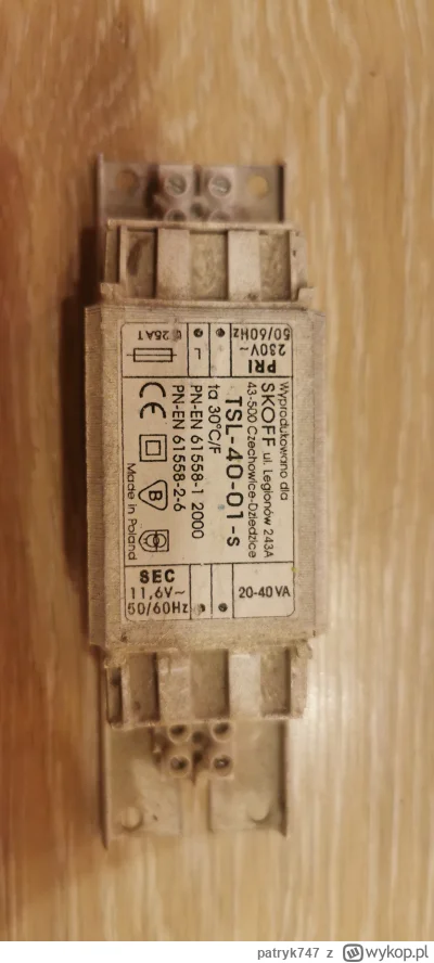 patryk747 - Jest tu może jakiś Mirek elektryk na pokładzie? Bo mam zagwostke. Mianowi...