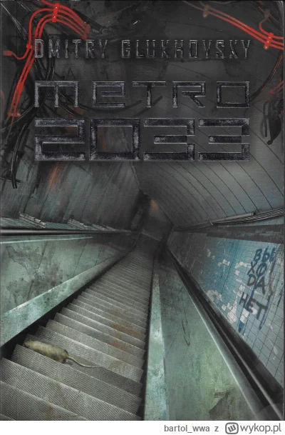 bartol_wwa - 141 + 1 = 142

Tytuł: Metro 2033
Autor: Dimitrij Gluchovski
Gatunek: fan...