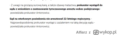 Alfiarz - ciekawa sprawa warto obserwować co postanowi sędzia no z nagrania widać, że...