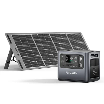 n____S - ❗ Aferiy P210 2400W 2048Wh Power Station with S200 200W Solar Panel [EU]
〽️ ...