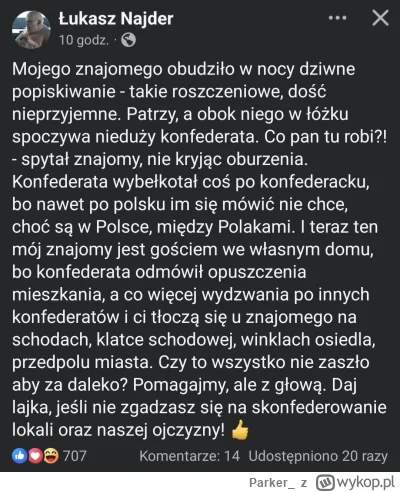 Parker_ - Niesie się. Społeczeństwo się budzi. Dość gościny, ruskie syny.

#polityka ...