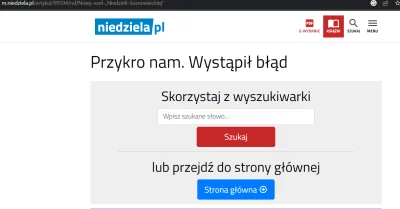 januszdupa - z tego co widzę, portal niedziela.pl kasuje na bieżąco wszystkie posty, ...