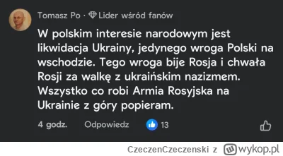 CzeczenCzeczenski - I tacy ludzie oddychają

#ukraina #wojna #rosja #polskieonuce