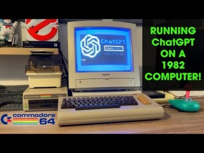 M.....T -  ChatGPT on The Commodore 64: Can a 1982 Computer Run Modern AI? 

#commodo...