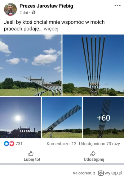 Valorcrest - Koleś zrobił partyzancką armatę i strzela ch#j wie czym w chmury kondens...