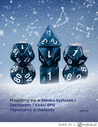 RGFK_PL - Popatrzmy w gwiazdy, rzućmy na przeznaczenie i niech los będzie łaskawy...
...