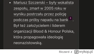 Riczard - #blackmetal #rac #nsbm #heheszki #bing 

Czyli to nie był ani wypadek samoc...
