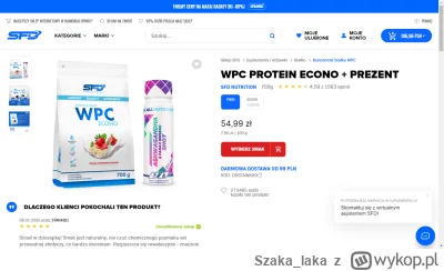 Szaka_laka - Wchodzę w ostatnie zamówienie z 2 lutego br. i klikam w białko które wte...