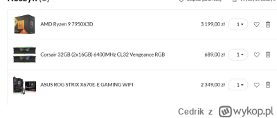 Cedrik - @majk3l: Myślę też nad takim zestawem, ale przekracza mi 1200zł założony bud...