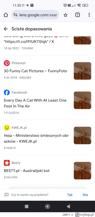 JWP1 - @Aqua_Tofana: Nie Tobie, bo to zdjęcie lata z 6 lat najmniej w sieci...