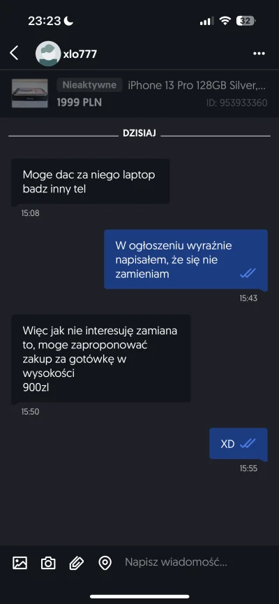 DaaN995 - Uwielbiam te ich propozycje <3 #olx