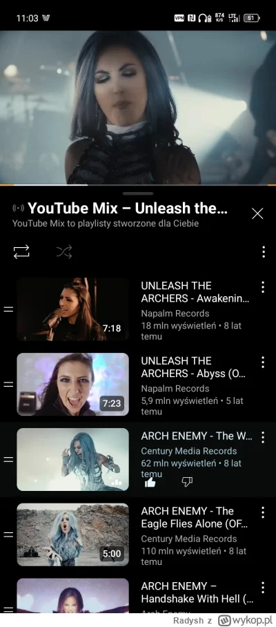 Radysh - #muzyka #heheszki #gownowpis 

Feministki mają rację.
Warto słuchać kobiet.