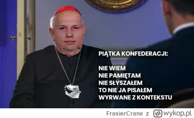 FrasierCrane - A kuce i tak będą mówić, że w KO, czy Hołowni nie ma poglądów, a tu ja...