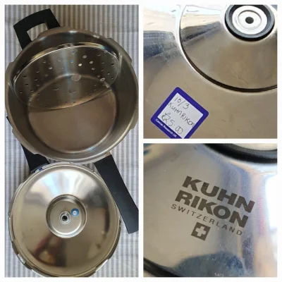 cheeseandonion - Kuhn Rikon Duromatic Inox Stainless Steel Pressure Cooker with Long ...