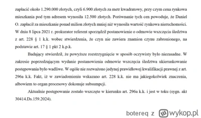 botereq - Z raportu Bodnara- wszczęto ponownie śledztwo ws zakupu mieszkania przez Da...