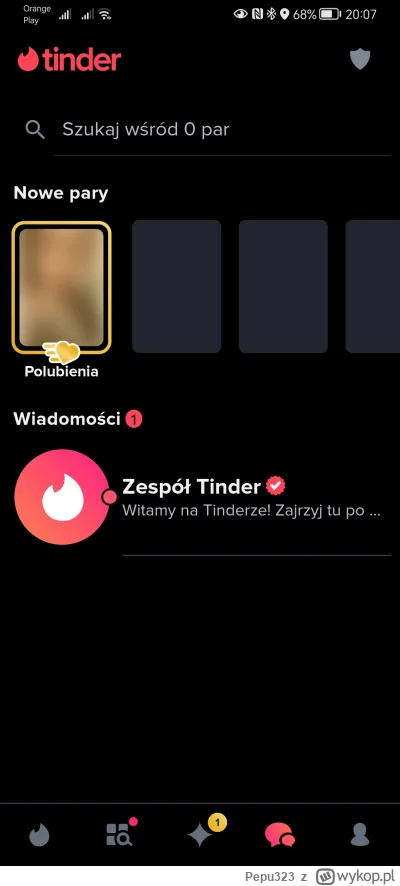 Pepu323 - Założyłem wczoraj ten #tinder Dodałem 4 zdjęcia i jakiś opis. Dwa razy wyko...