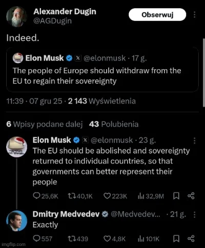 Jabby - Uderz w stół, a nożyce się odezwą

Aleksandr Dugin, czołowy ideolog eurazjaty...