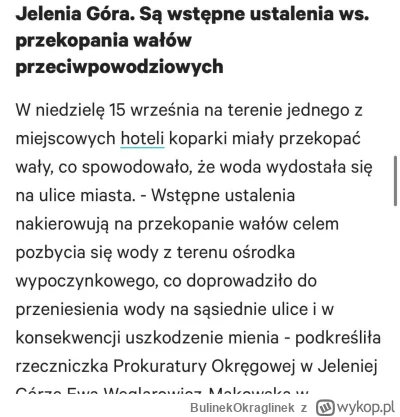 BulinekOkraglinek - Wstępne ustalenia Prokuratury w Jeleniej Górze potwierdzają że wa...