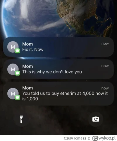 CzulyTomasz - @KucykMocy: potem tylko jakieś dziwne smsy od rodzinki, ale można się p...