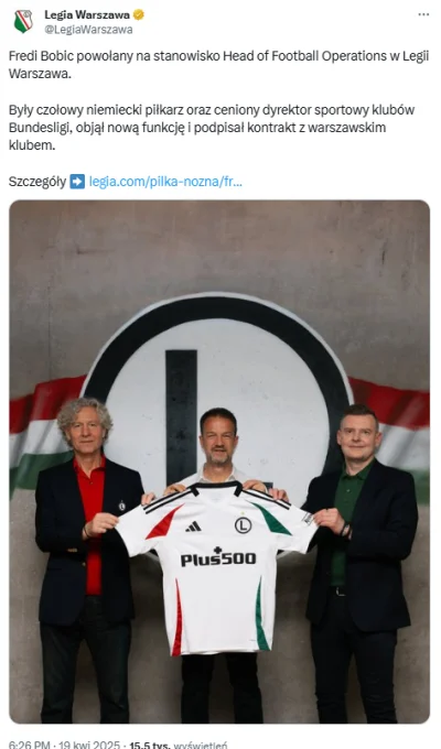 KebabZostrymSosem - #mecz #legia Już oficjalnie Fredi Kamionka gmina Burzenin ogłoszo...