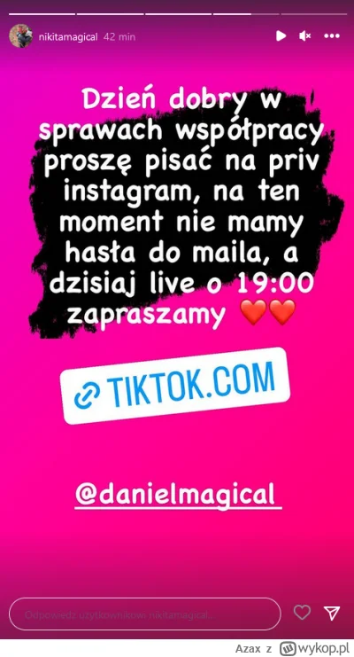 Azax - Te 2 zjeby myślą, że ktoś z nimi nawiąże współprace XD #patostreamy #danielmag...