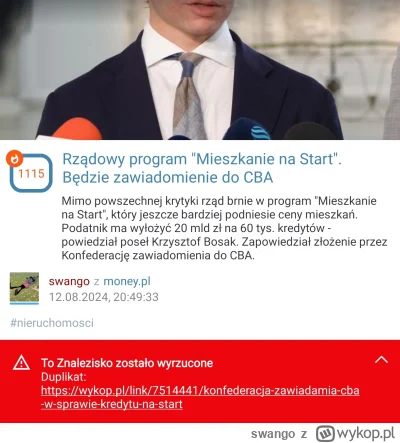 swango - Pamiętacie drugie wywalone znalezisko nt zawiadomienia do CBA?

Moderacja sk...