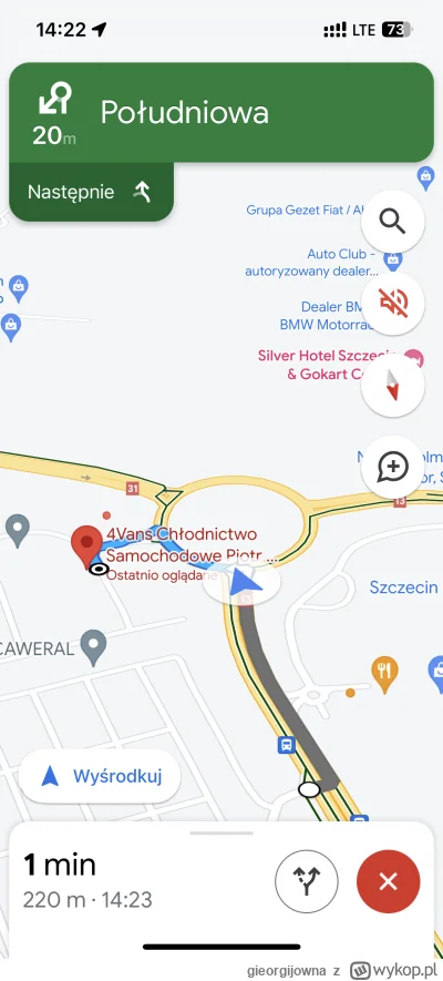gieorgijowna - #szczecin #googlemaps #prawojazdy #wpadka #samochody 
Google Maps praw...