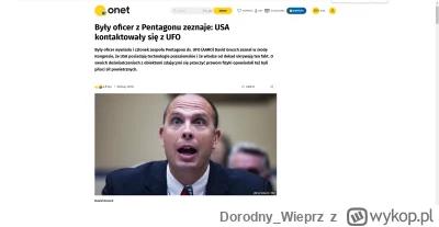 Dorodny_Wieprz - A takie zdjecie do artykulu o UFO wybral onet, proba osmieszenia zez...