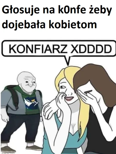 MakaronowyStwor - Czemu konfiarze najczęściej są mizoginami traktujących kobiety jak ...