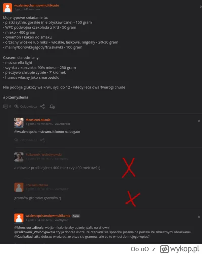 Oo-oO - Użyszkodnik @wcaleniepchamsiewmultikonto nie tylko nie umie poprawnie pisać -...