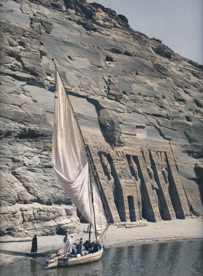 cheeseandonion - Świątynia Nefertari w Abu Simbel, Egipt. (Fot Kees Scherer, ok. 1965...