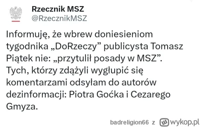badreligion66 - #polityka #sejm Wroński jaki tweet zapodal, chyba było pite. Swoją dr...