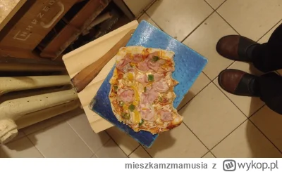 mieszkamzmamusia - #pizza zrobiona w starym piekarniku, gdzie jest jedynie dolny paln...